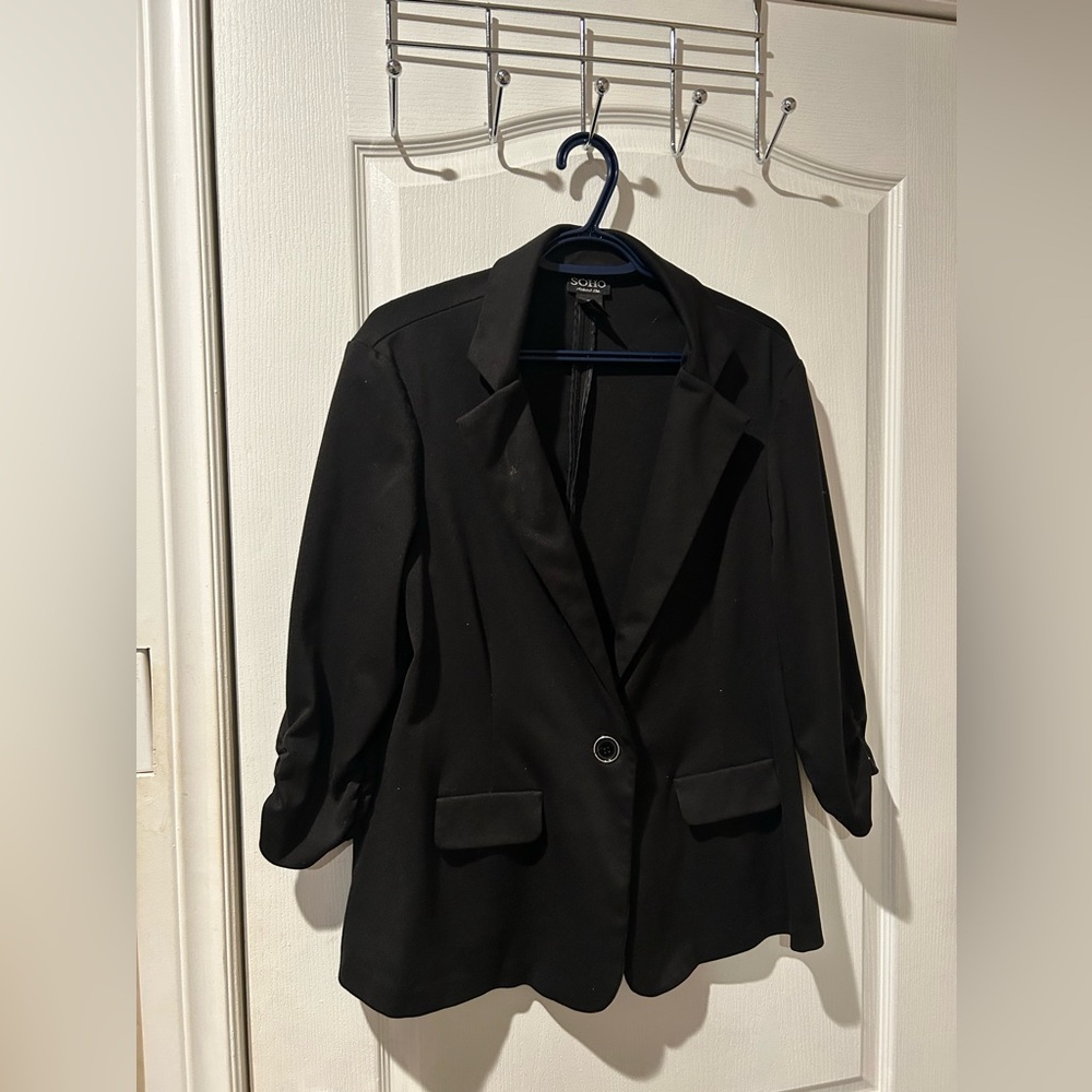 Black Soho Blazer